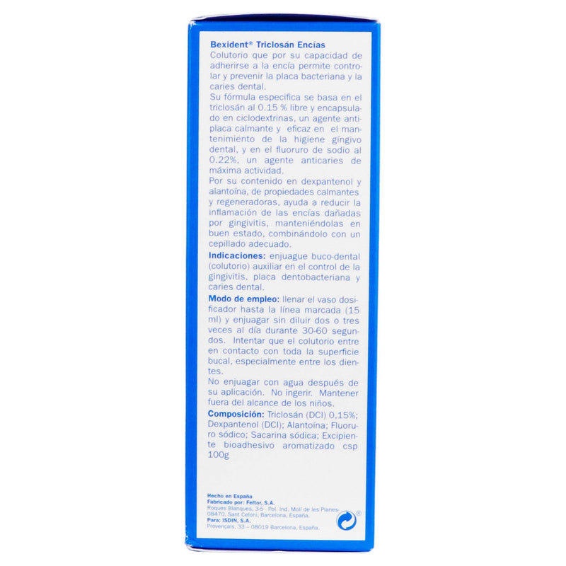 Bexident Triclosan Encias 250Ml - WeCare Pharma