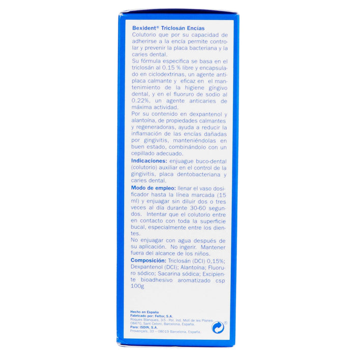 Bexident Triclosan Encias 250Ml - WeCare Pharma