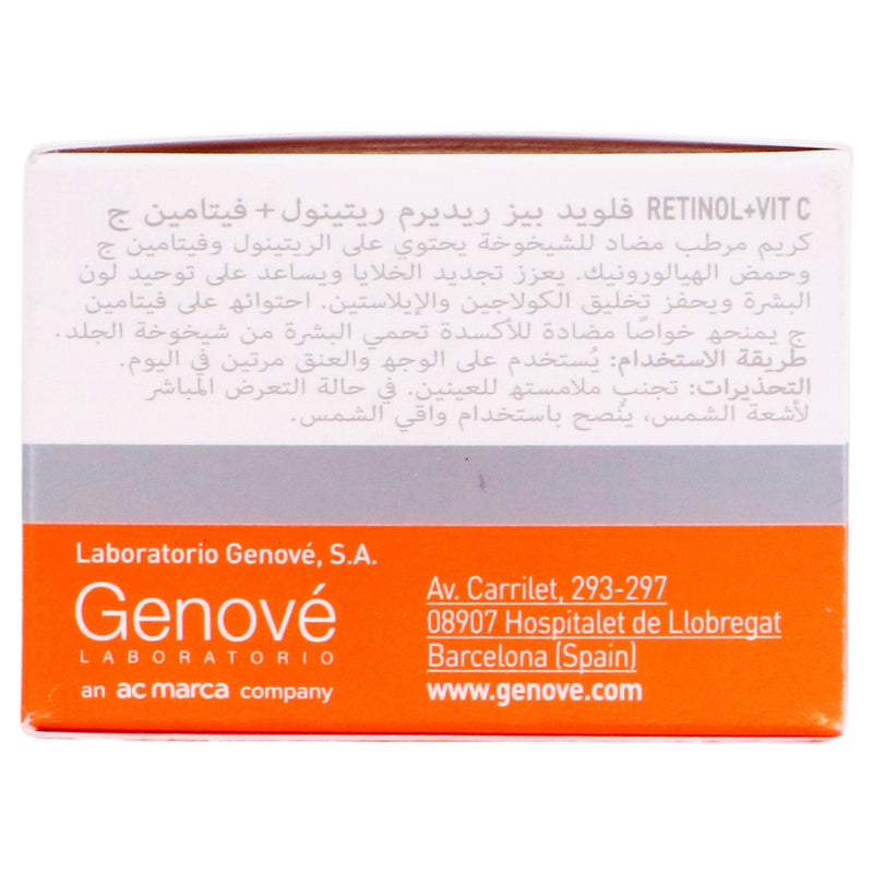 Genové Fluid Base Rederm Crema Retinol+Vit C 30Ml - WeCare Pharma