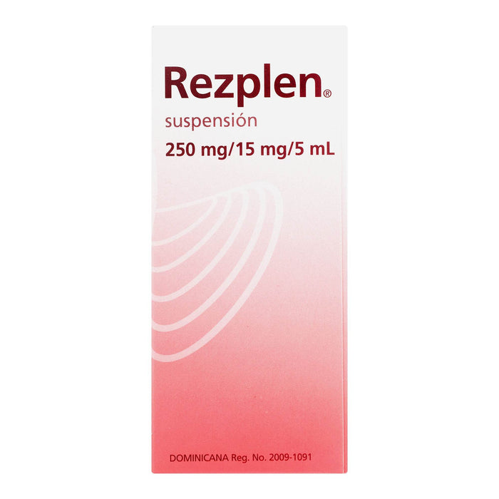 Rezplen Suspensión 250Mg/15Mg 60Ml (Claritromicina/Ambroxol) - WeCare Pharma