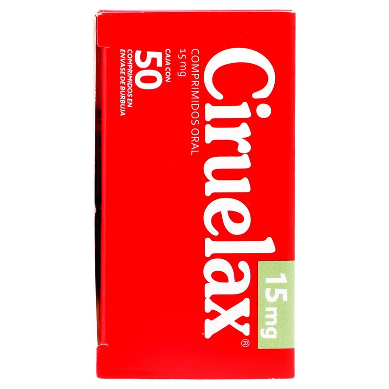 Ciruelax 15Mg Con 50 Comprimidos (Cassia Angustifolia) - WeCare Pharma