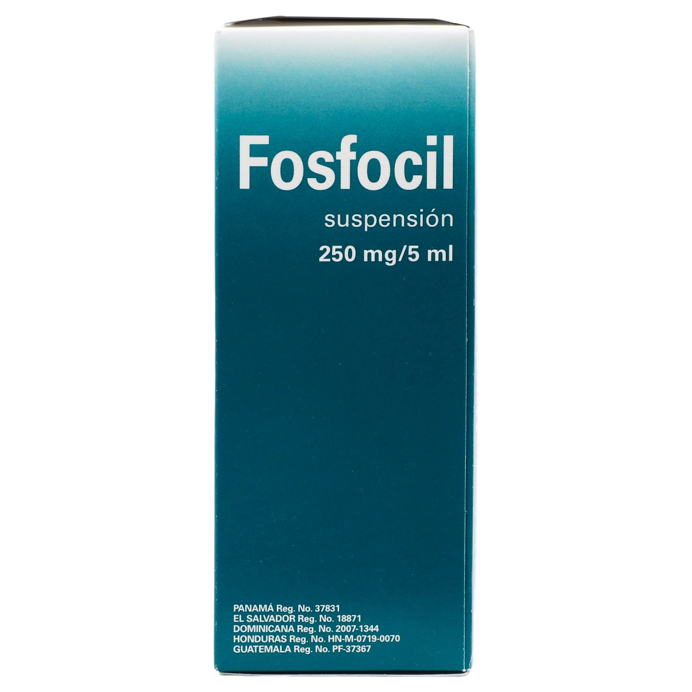 Fosfocil Suspensión 250Mg/5Ml 120Ml (Fosfomicina) 5 - 7501314701704