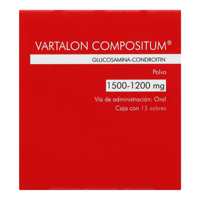 Vartalon Compositum Polvo 1500/1200Mg Con 15 (Glucosamina/Condroitina) 4 - 7501871720552