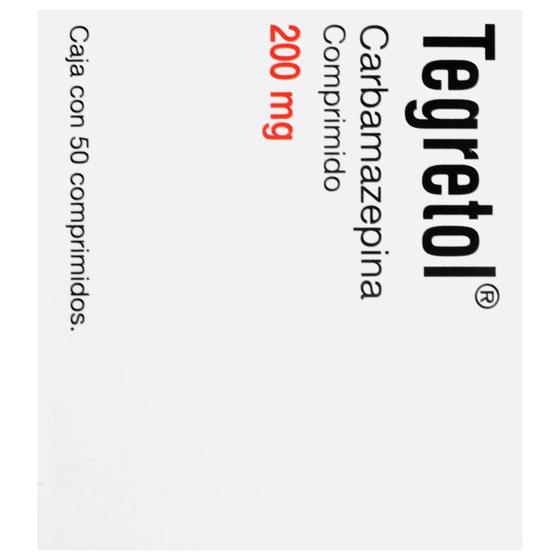 Tegretol 200Mg Con 50 Tabletas (Carbamazepina) - WeCare Pharma