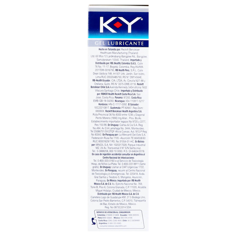 Gel Lubricante Intimo K-Y 100G WeCare Pharma Gel Lubricante Intimo K-Y 100G WeCare Pharma