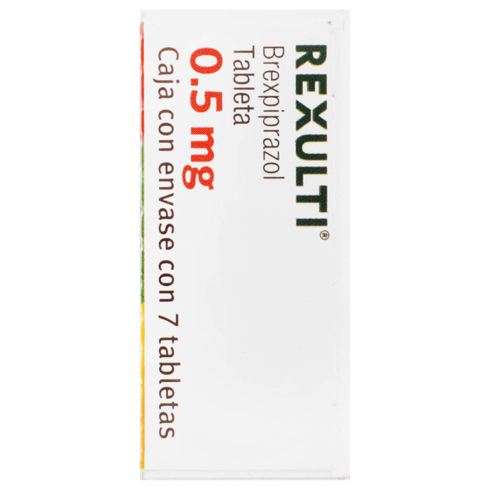 Rexulti (Bexpiprazol) Tabletas 0.5Mg Con 7 - WeCare Pharma