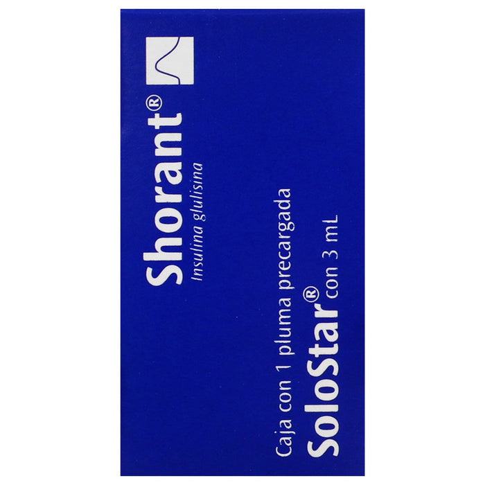 Shorant Solostar Pluma 100Unid/Ml 3Ml (Insulina Glulisina) - WeCare Pharma