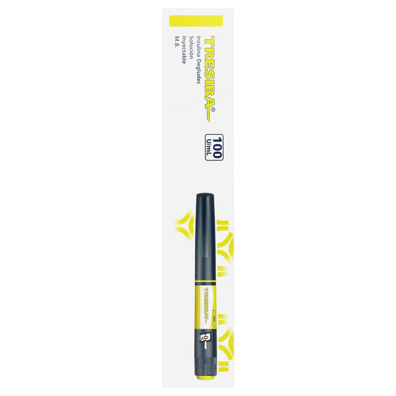 Tresiba Pluma 100Unid/Ml 3Ml Con 5 (Insulina Degludec) - WeCare Pharma