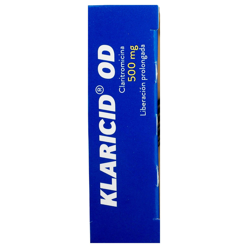 Klaricid Od 500Mg Con 7 Capsulas (Claritromicina) - WeCare Pharma