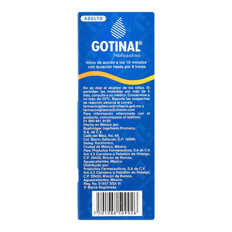 Gotinal Ad Spray 1Mg/Ml 15Ml (Nafazolina) - WeCare Pharma