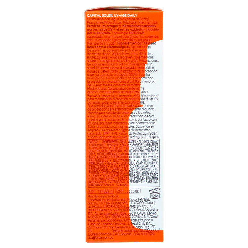 Vichy Capital Soleil Uv-Age Fps50 40Ml - WeCare Pharma