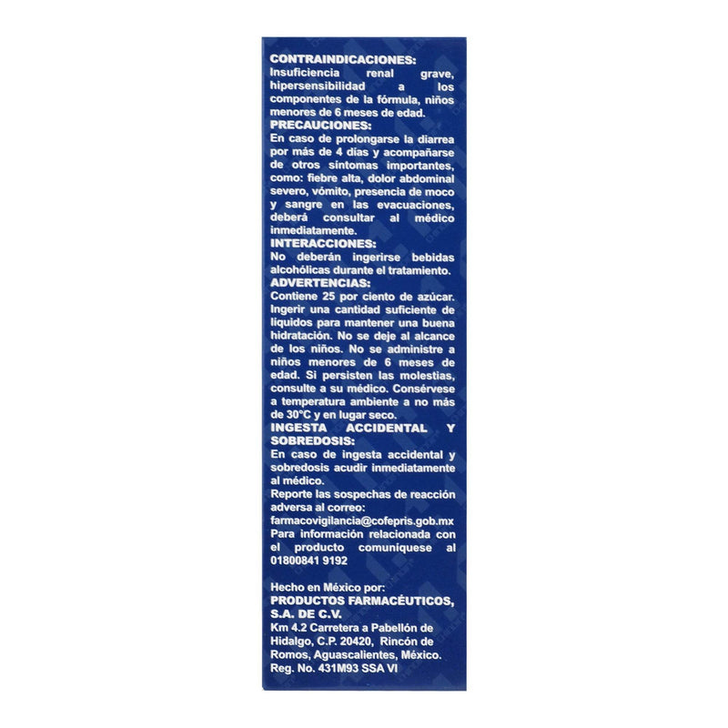 Topron Suspensión 4.4G/100Ml 120Ml (Nifuroxazida) - WeCare Pharma