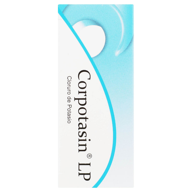 Corpotasin Lp 15000Mg Con 30 Tabletas (Cloruro De Potasio) - WeCare Pharma