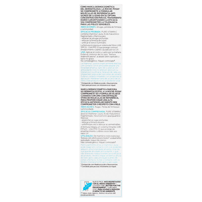 La Roche-P Pure Vitamin C Uv Spf 25+ 40Ml - WeCare Pharma