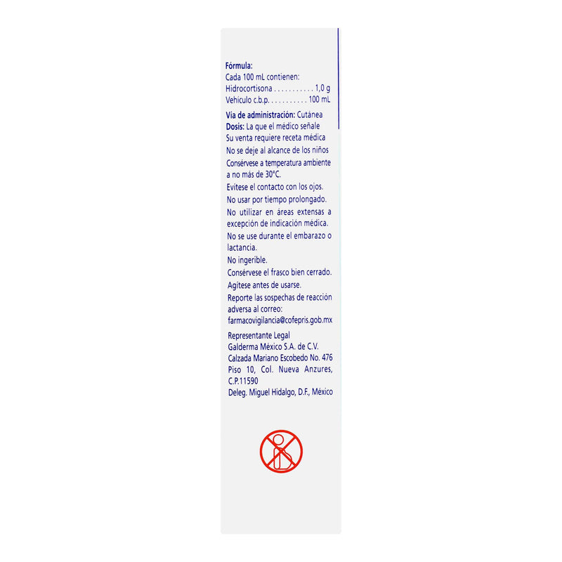 Nutracort Locion 1% 120Ml (Hidrocortisona) - WeCare Pharma