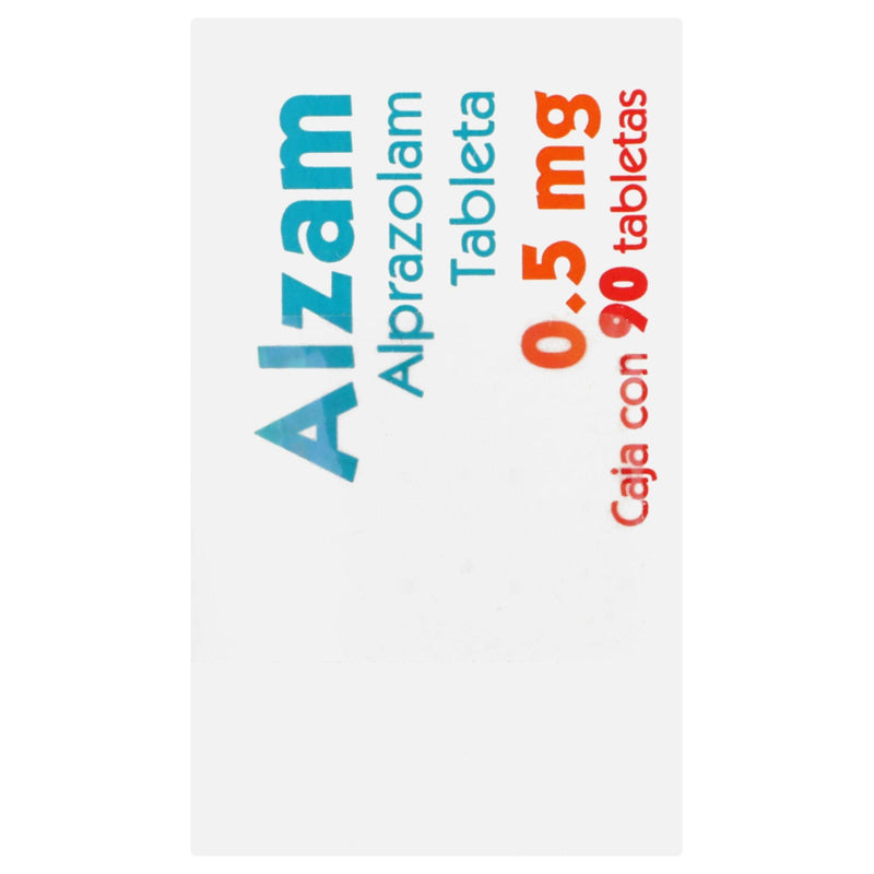Alzam (Alprazolam) Tabletas 0.5Mg Con 90 - WeCare Pharma