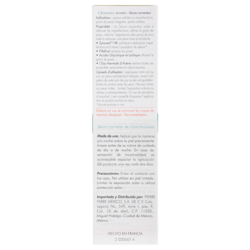 Avene Cleanance Women Serum Corrector Poros 30Ml - WeCare Pharma