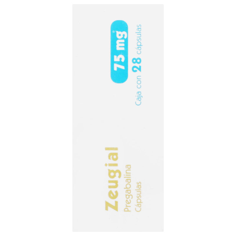 Zeugial 75Mg Con 2 Capsulas (Pregabalina) - WeCare Pharma