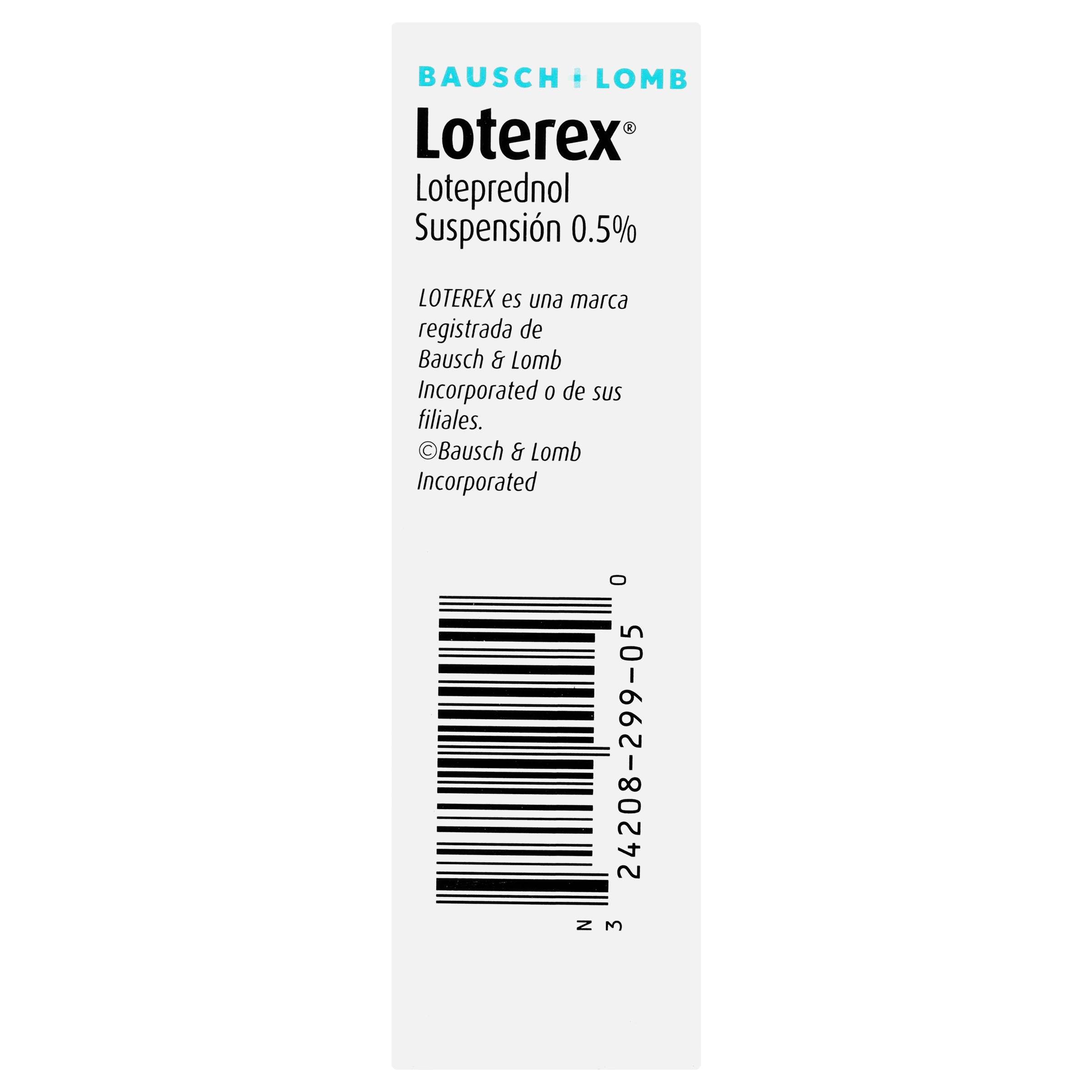 Loterex Gotas 0.5% 5Ml (Loteprednol) — WeCare Pharma