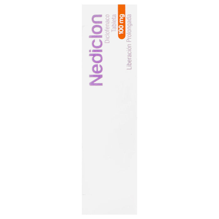 Nediclon (Diclofenaco) Tabletas Lp 100Mg Con 20 - WeCare Pharma