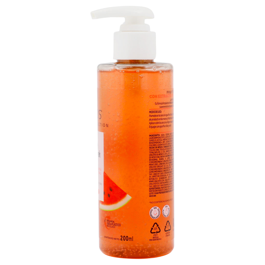 Ponds Gel Limpiador Facial 2En1 Sandia 200Ml 4 - 7506306217669