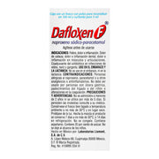 Dafloxen F Suspensión 125Mg/100Mg/5Ml 100Ml (Naproxeno/Paracetamol) - WeCare Pharma