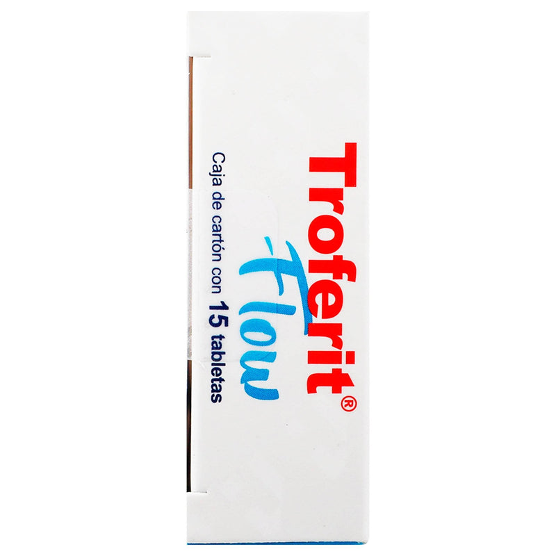 Troferit Flow 30Mg/30Mg Con 15 Tabletas (Dropropizina/Ambroxol) - WeCare Pharma