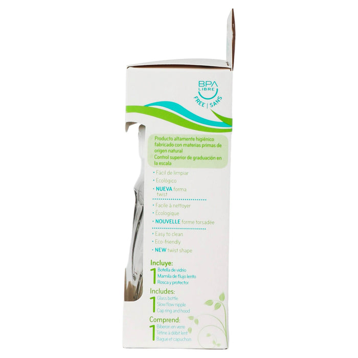 Biberon Vidrio 4Oz Evenflo - WeCare Pharma