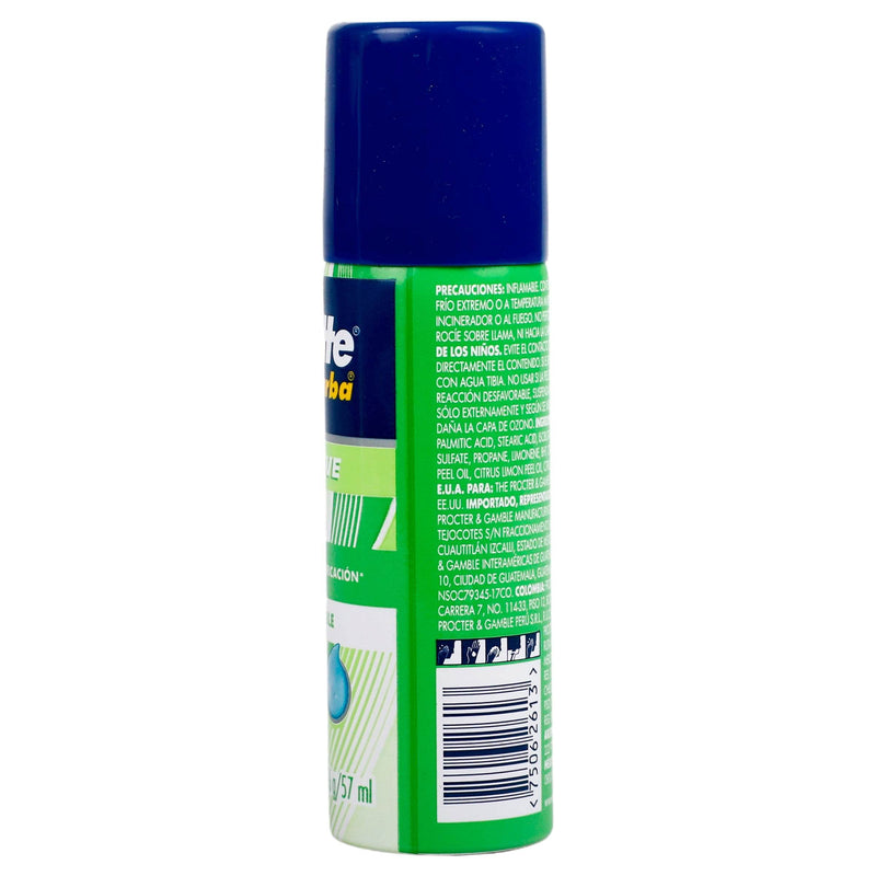 Espuma Para Afeitar Gillette Sensitive 57Ml - WeCare Pharma
