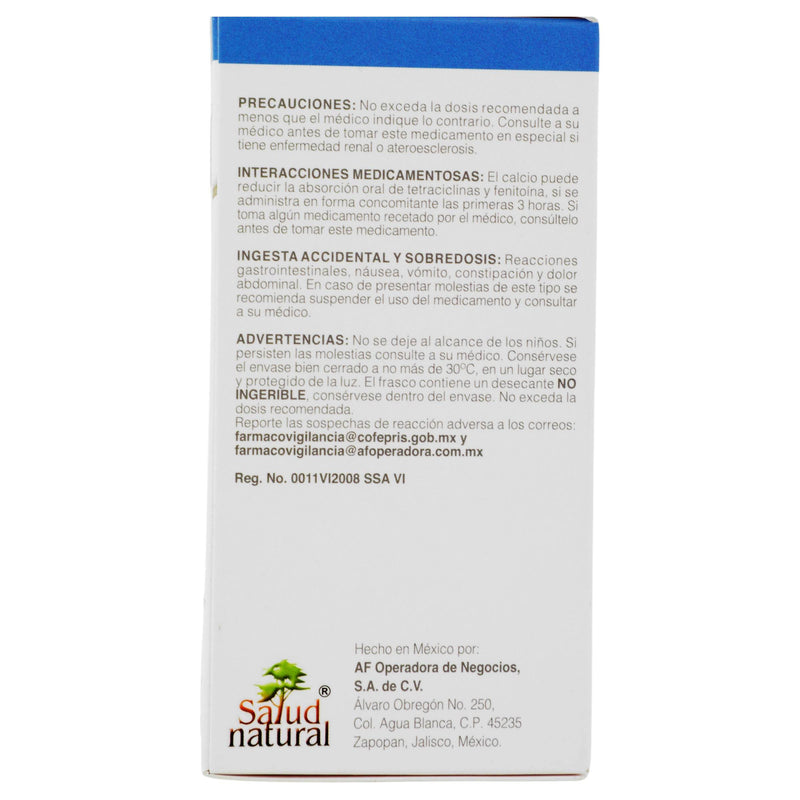 Caltron 600+D Con 60 Tabletas (Calcio/Ergocalciferol) - WeCare Pharma