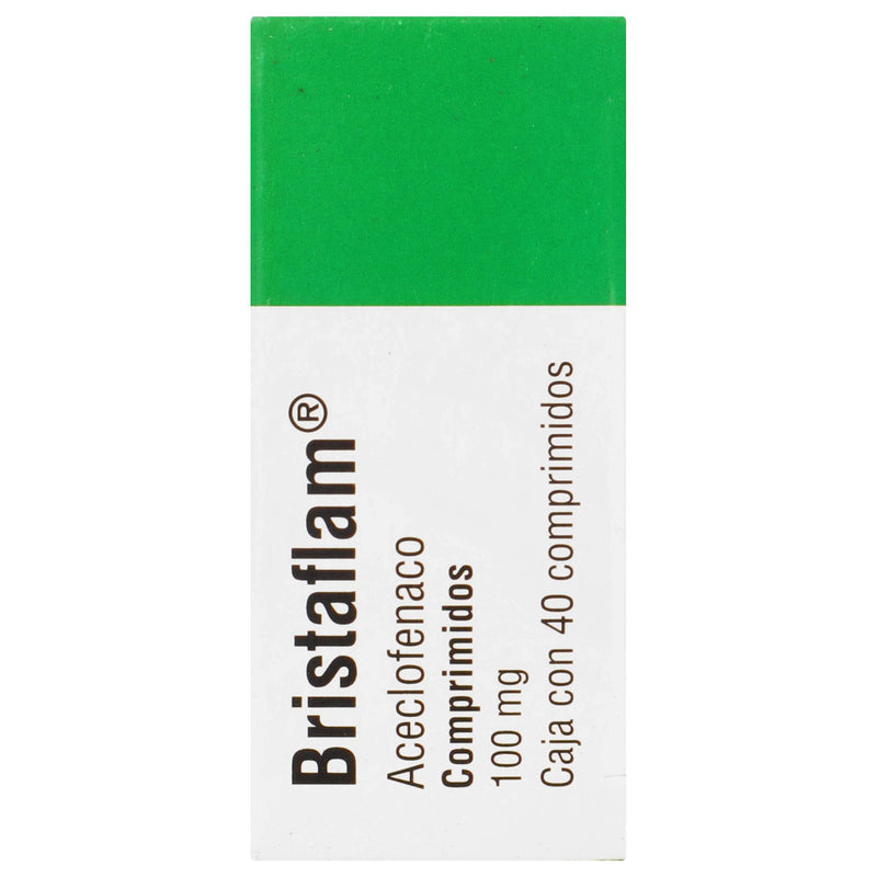 Bristaflam 100Mg Con 40 Comprimidos (Aceclofenaco) - WeCare Pharma
