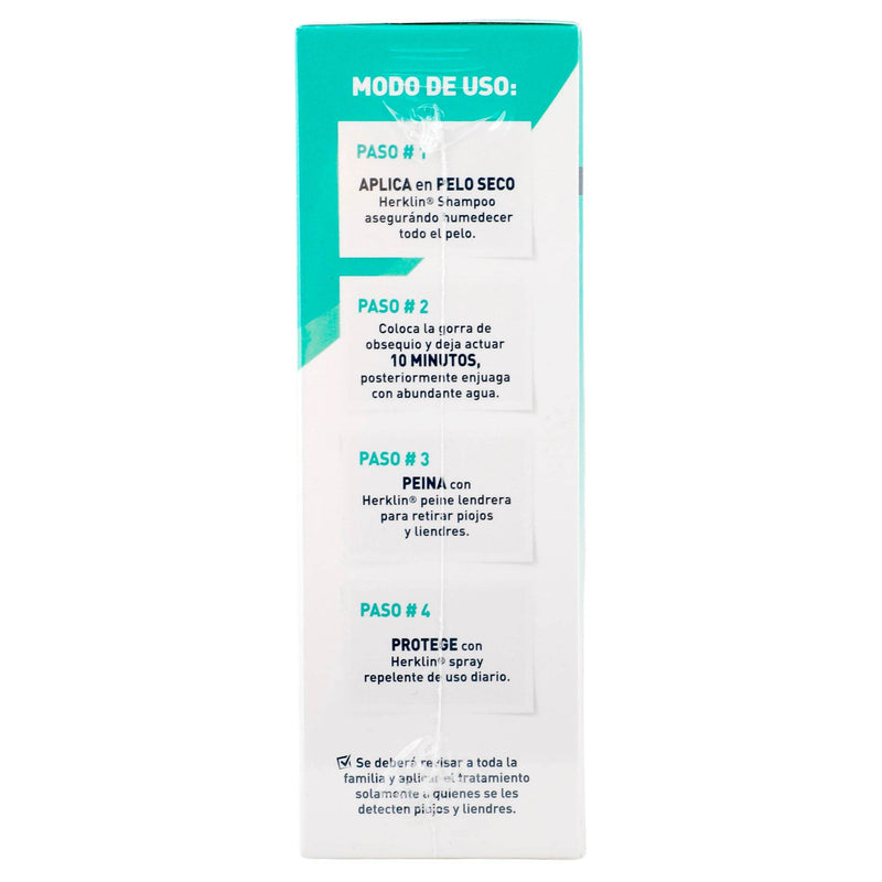 Herklin Kit Antipiojos 4 Pzas - WeCare Pharma