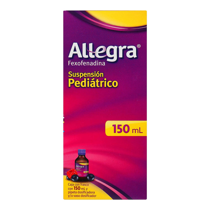Allegra Ped Suspensión 600Mg/100Ml 150Ml (Fexofenadina) - WeCare Pharma