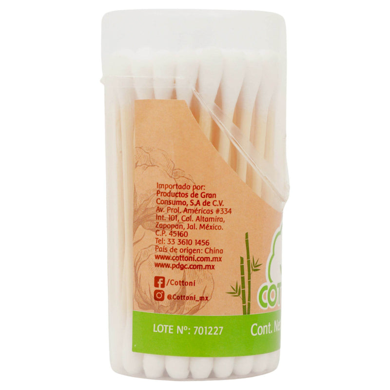 Aplicadores De Algodón Con 50 - WeCare Pharma