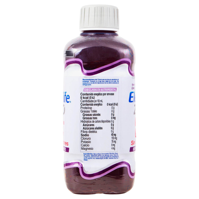 Electrolife Frasco 625Ml Uva (Electrolitos Orales) - WeCare Pharma