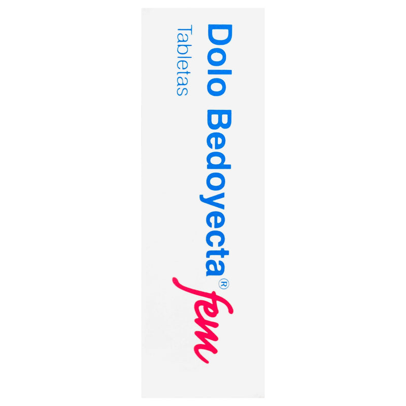 Dolo Bedoyecta Fem Con 10 Tabletas (Complejo B/Ketoprofeno) - WeCare Pharma