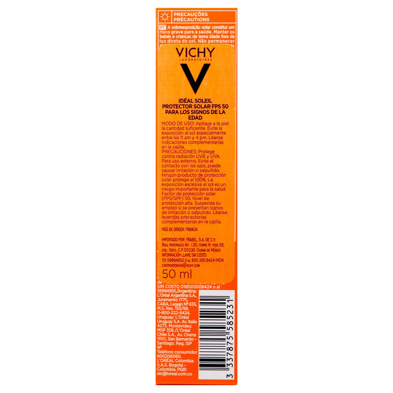 Vichy Capital Soleil Fps50 Antiedad 3En1 50Ml - WeCare Pharma