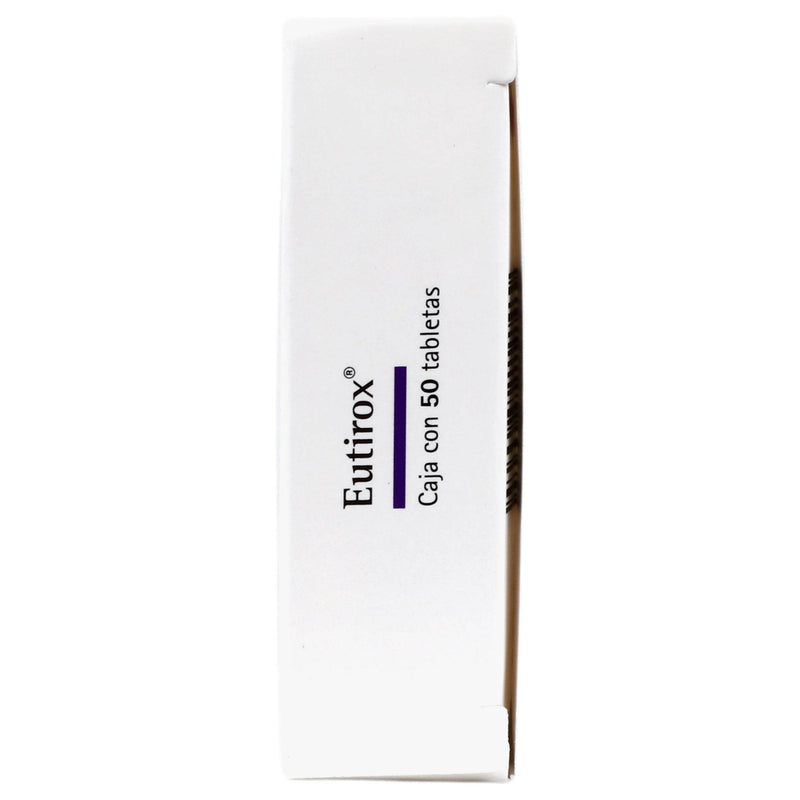 Eutirox 50Mcg Con 50 Tabletas (Levotiroxina Sodica) - WeCare Pharma