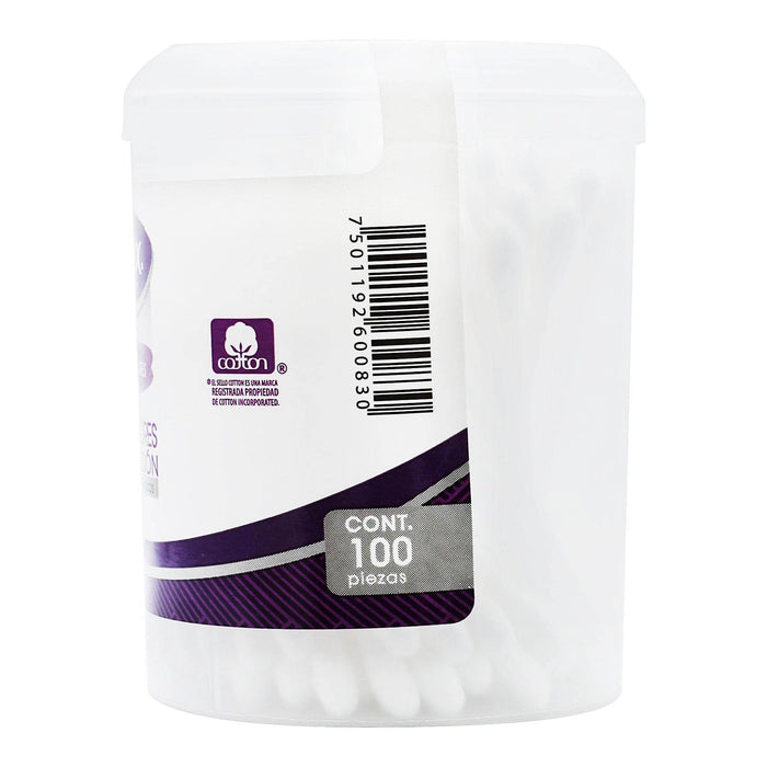 Aplicadores De Algodón Dalux Con 100 - WeCare Pharma