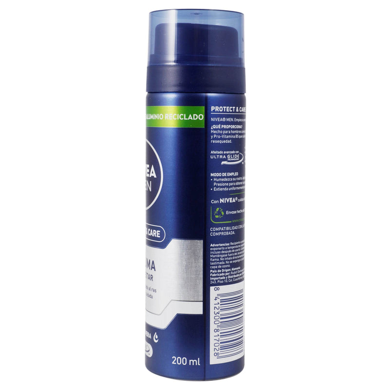 Espuma Para Afeitar Nivea 200Ml - WeCare Pharma