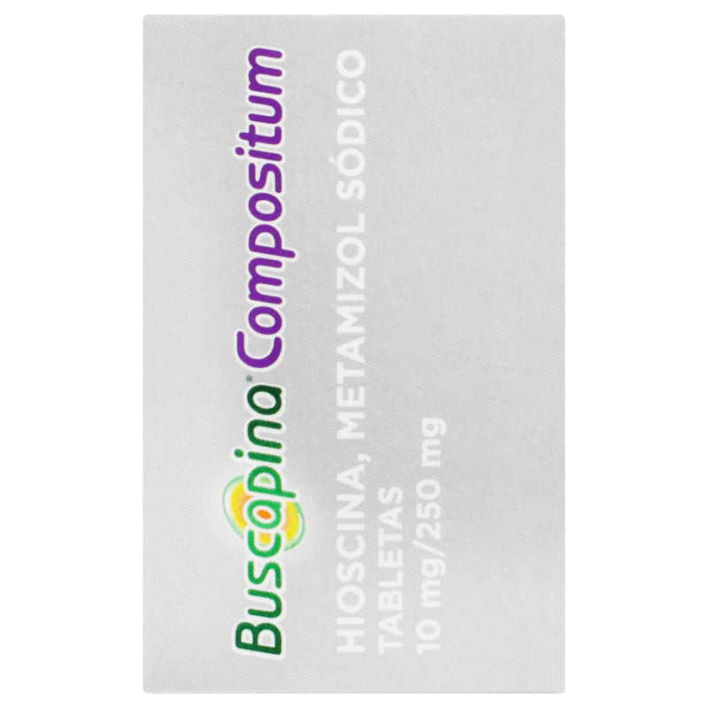 Buscapina Compositum 10Mg/250Mg Con 36 Tabletas (Hioscina/Metamizol) - WeCare Pharma