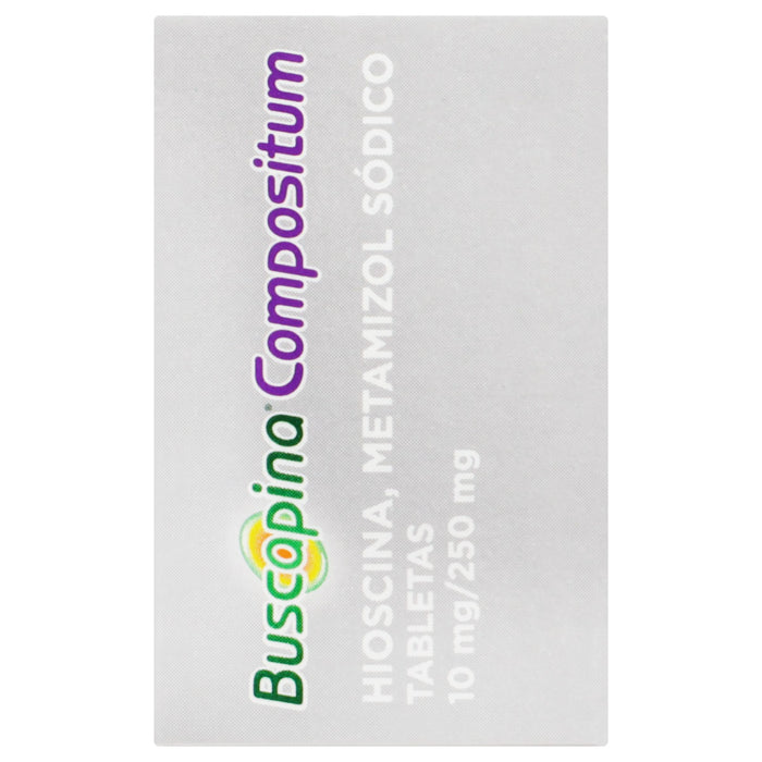 Buscapina Compositum 10Mg/250Mg Con 36 Tabletas (Hioscina/Metamizol) 4 - 7501165011601