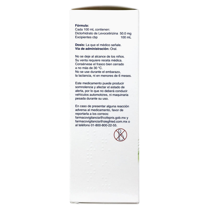Levigrix Solución 0.5Mg/Ml 200Ml (Levocetirizina) - WeCare Pharma