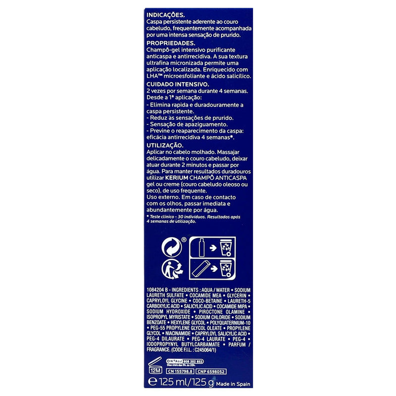 La Roche-P Kerium Ds Champu Anticaspa 125Ml - WeCare Pharma