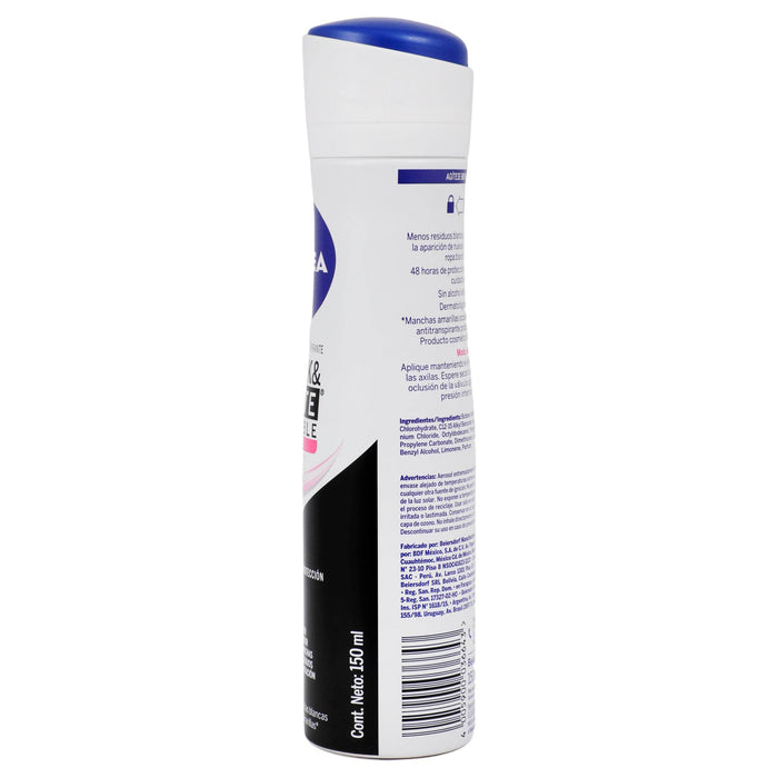 Desodorante Nivea Black & White Invisible Clear Con 150Ml - WeCare Pharma