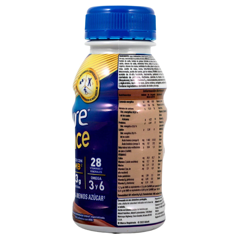 Ensure Advance-Active Frasco 237Ml Chocolate (Suplemento Alimenticio) - WeCare Pharma