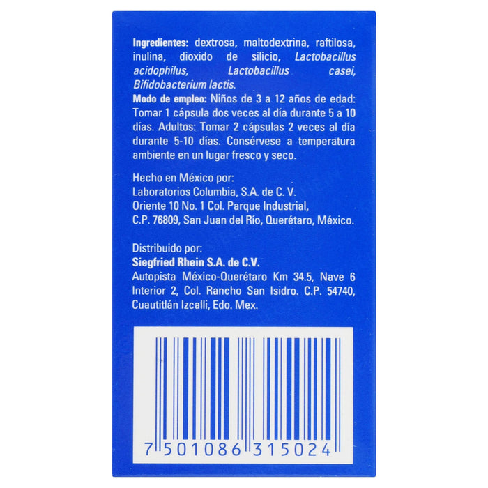 Proteflor (Simbioticos) Capsulas Con 20 - WeCare Pharma