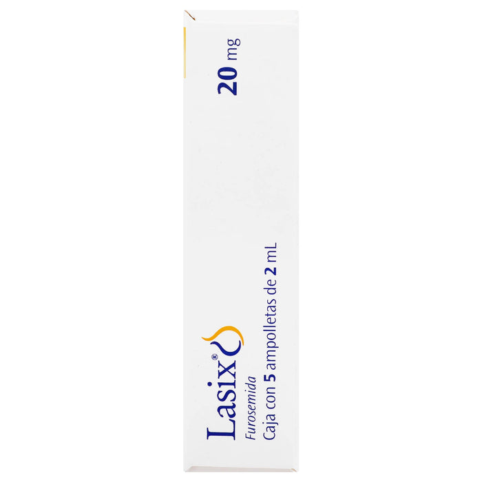 Lasix 20Mg Con 5 Ampulas (Furosemida) - WeCare Pharma
