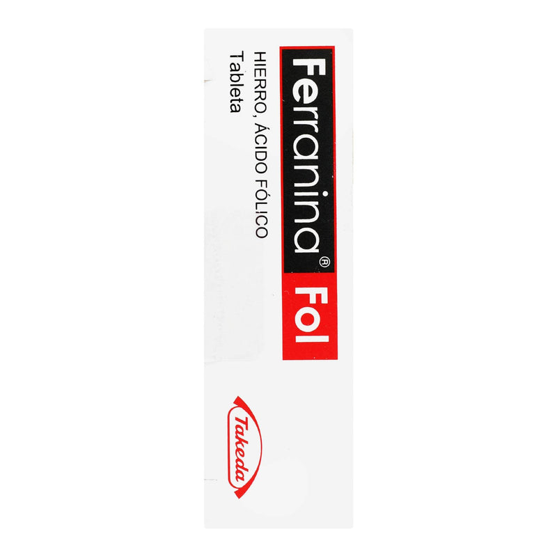 Ferranina Fol Grageas 100Mg/800Mcg Con 30 (Hierro/Acido Folico) - WeCare Pharma