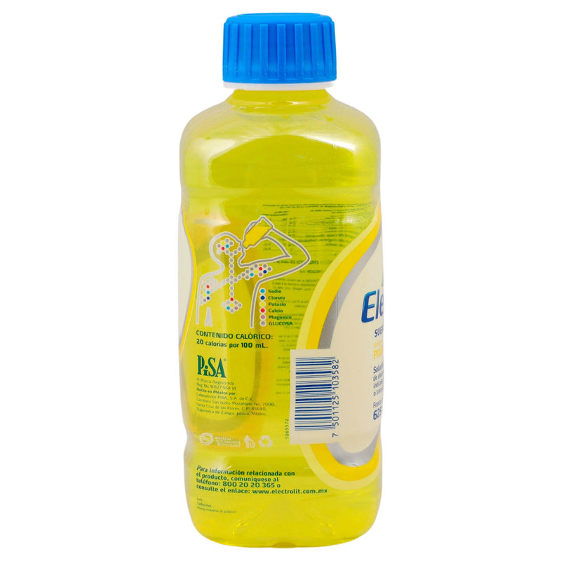 Electrolit Frasco 625Ml Piña (Electrolitos Orales) - WeCare Pharma